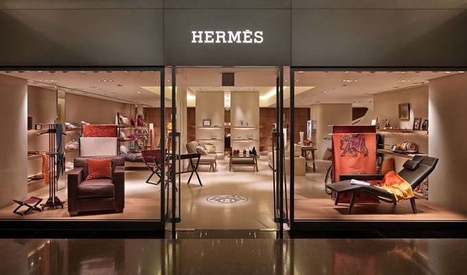 Vendas da Hermès crescendo em 2018 Vendas da Hermès crescendo em 2018