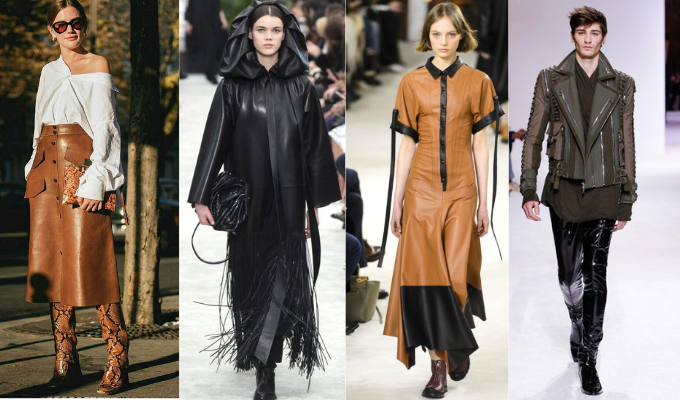 Couro foi destaque na Semana de Moda em Paris Couro foi destaque na Semana de Moda em Paris